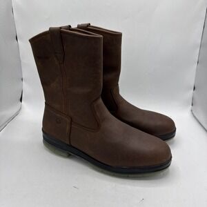 Wolverine DuraShocks Wellington Work Boot Mens 13 Wide Insulated Waterproof